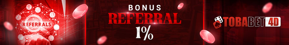 BONUS REFFERAL 1% SEUMUR HIDUP